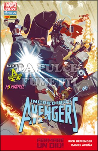 INCREDIBILI AVENGERS #    20 - ALL-NEW MARVEL NOW!